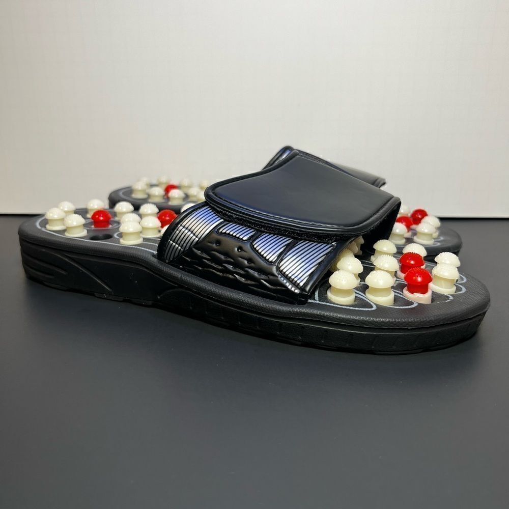 Unisex ACUPRESSURE Plastic Foot Massager Slide Sandals / Size 42/43